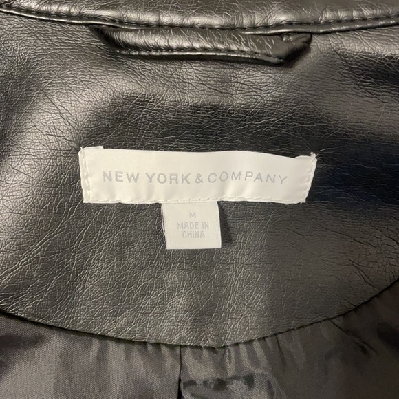 Faux leather jacket - Picture 4 of 7